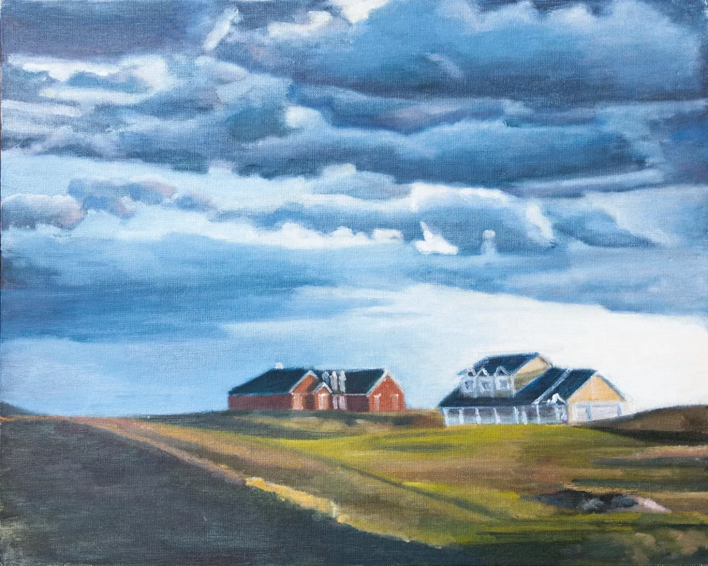 Sky And Houses